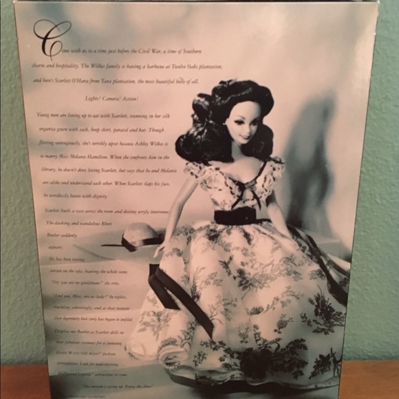 VTG Hollywood Legends Barbie as Scarlett O’Hara - Picture 5 of 6